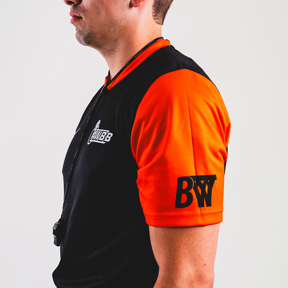 AWBB Refspect Referee Shirt Men 'Black/Orange'