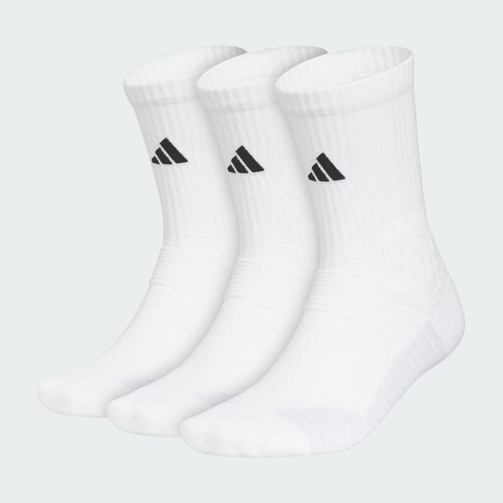 Adidas Select Crew 3.0 Socks - 3 pack 'White/Black'