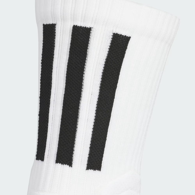 Adidas Select Crew 3.0 Socks - 3 pack 'White/Black'
