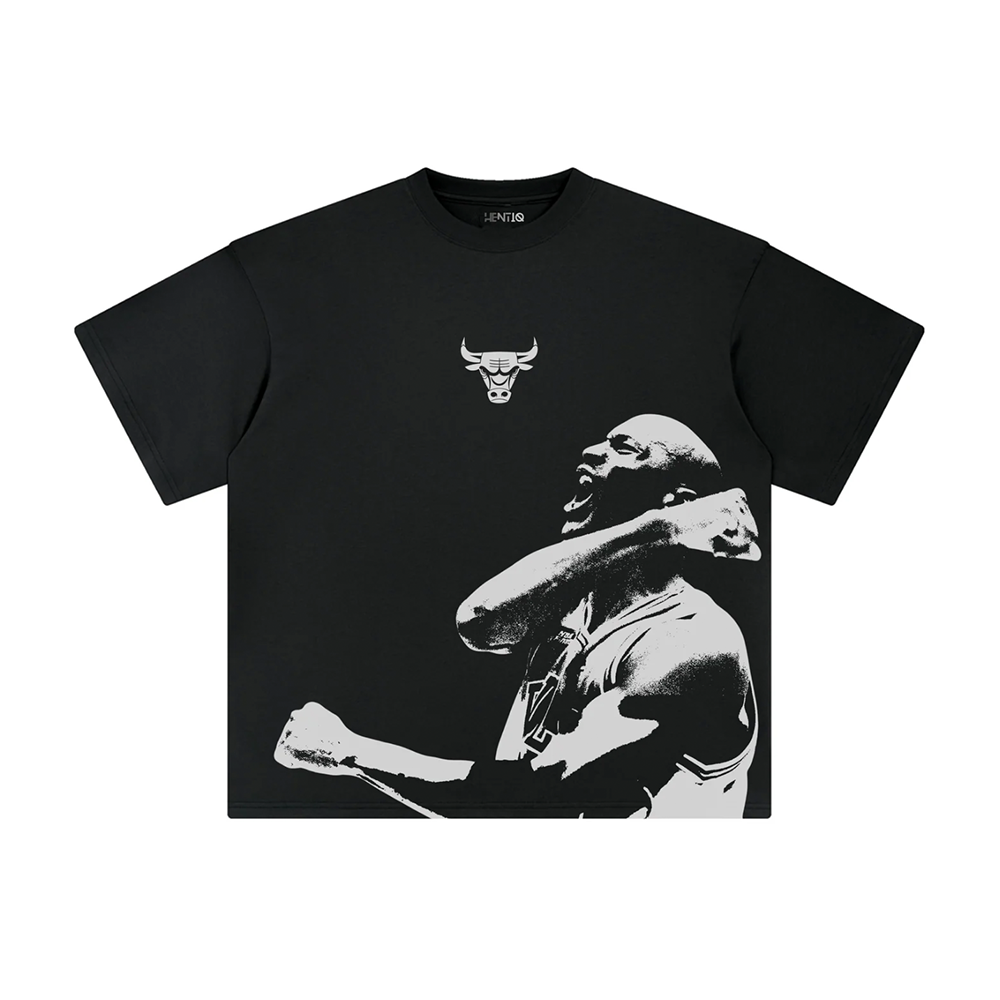 Athentiq Michael Jordan 'Chicago' T-Shirt 'Black'
