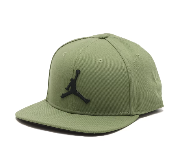 Jordan Pro Cap Adjustable Hat 'Olive/Black'