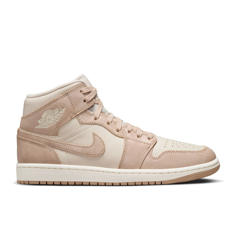 Air Jordan 1 Mid SE Women's Shoes 'Brown/Sail'