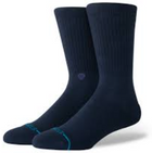 Stance Icon Organic Crew Socks 'Navy'