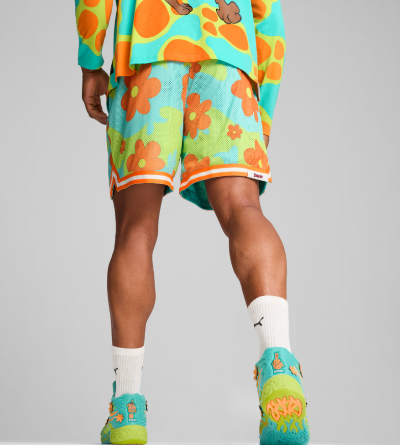 Puma Scooby Doo Short 'Aquatic-Lime/Smash'