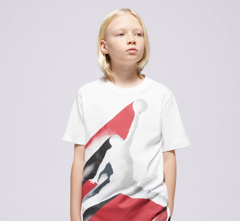 Jordan Fade Away Kids T-Shirt 'White'