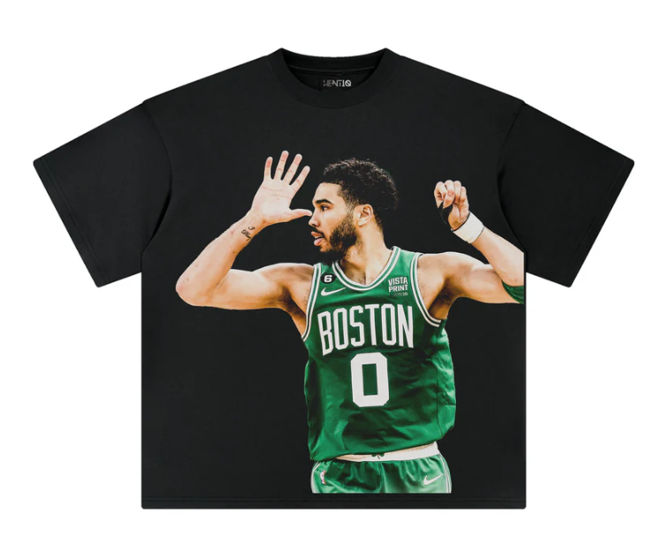 Athentiq Jayson Tatum 51 T-Shirt 'Black'