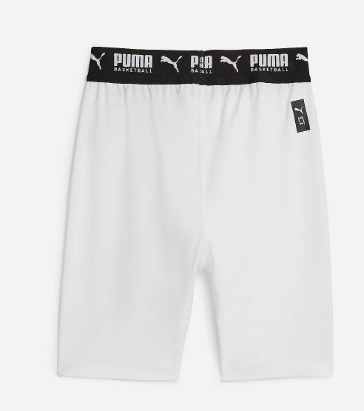 Puma Hoops Team Short Baselayer 'White'