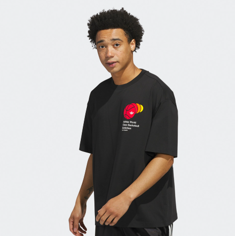 Adidas Originals Q3 T-shirt World Class Tee 'Black'