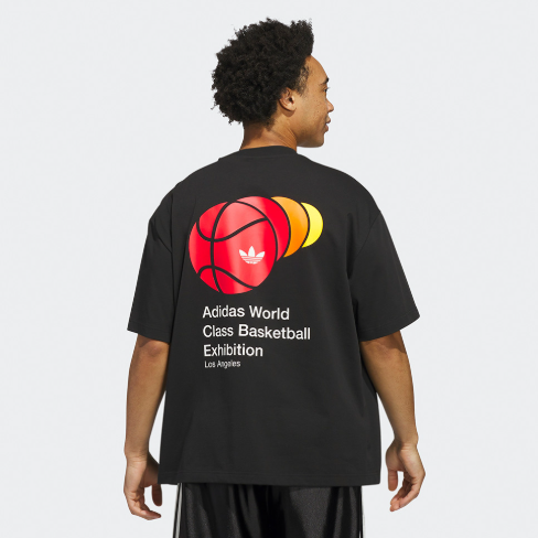 Adidas Originals Q3 T-shirt World Class Tee 'Black'