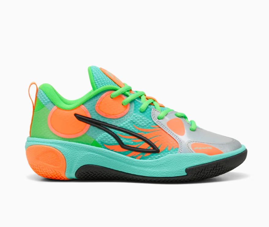 Puma MB World 01 JR (GS) 'Luro Orange/Green'