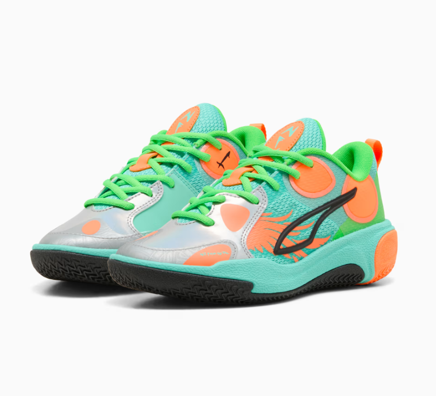 Puma MB World 01 JR (GS) 'Luro Orange/Green'