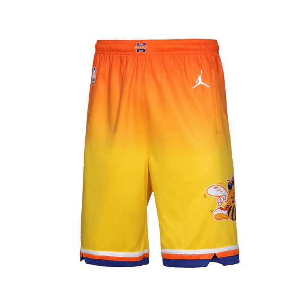 Jordan Charlotte Hornets City Edition Swingman Kids Short 'Amarillo'