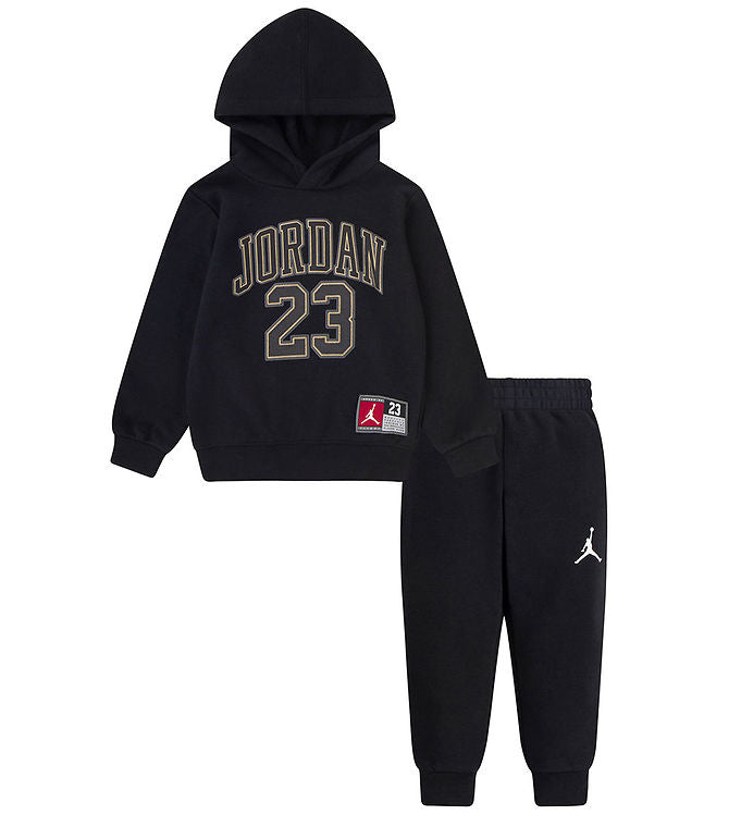 Jordan Jersey Pack Little Kids Set 'Black/Gold'