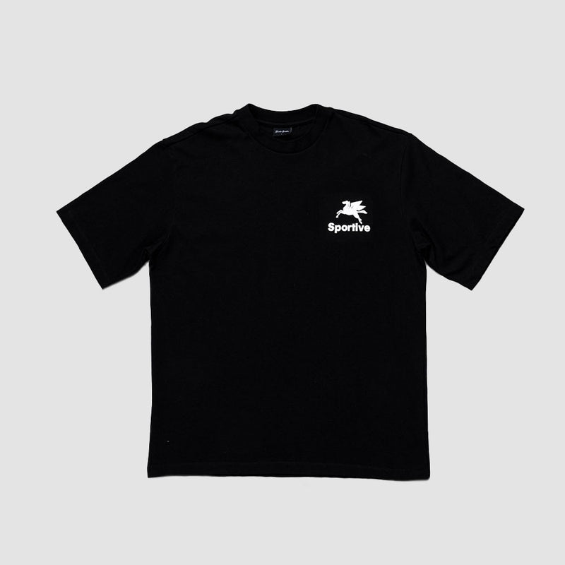 Goodies Sportive Black Pegasus Tee