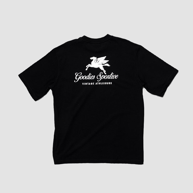 Goodies Sportive Black Pegasus Tee