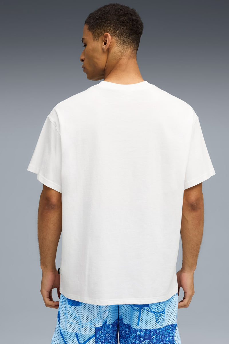 Puma Hooptopia Hooptopian Health Tee 'White'