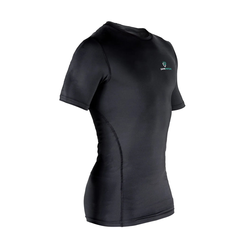 Gamepatch compression shirt short sleeves Black