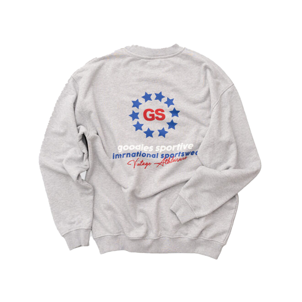 Goodies Sportive 550G Imperial Premium Crewneck Sweater 'Grey'
