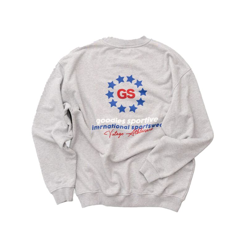 Goodies Sportive 550G Imperial Premium Crewneck Sweater 'Grey'