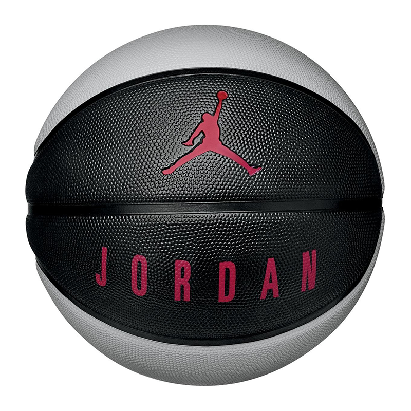 Jordan Size 7 Playground 8P 'Black/Grey/Red' Basketball