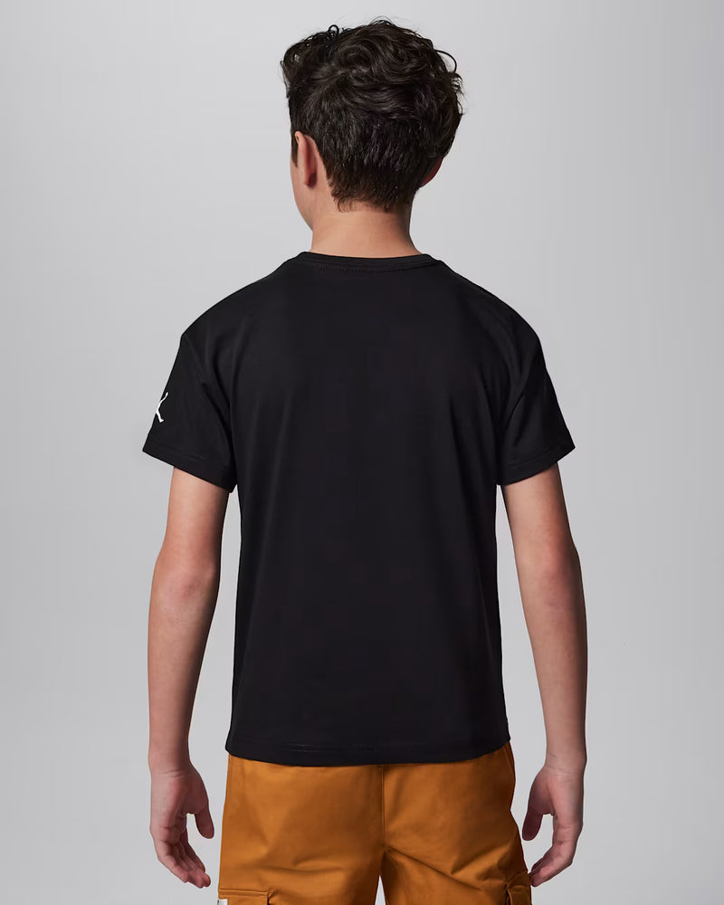 Air Jordan 1 Big Kids' Patch T-Shirt 'Black'