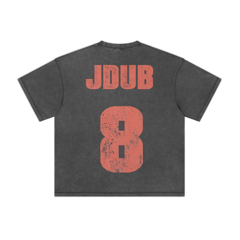 Athentiq Jalen Williams 'JDUB OKC' T-Shirt 'Vintage Dark Grey'