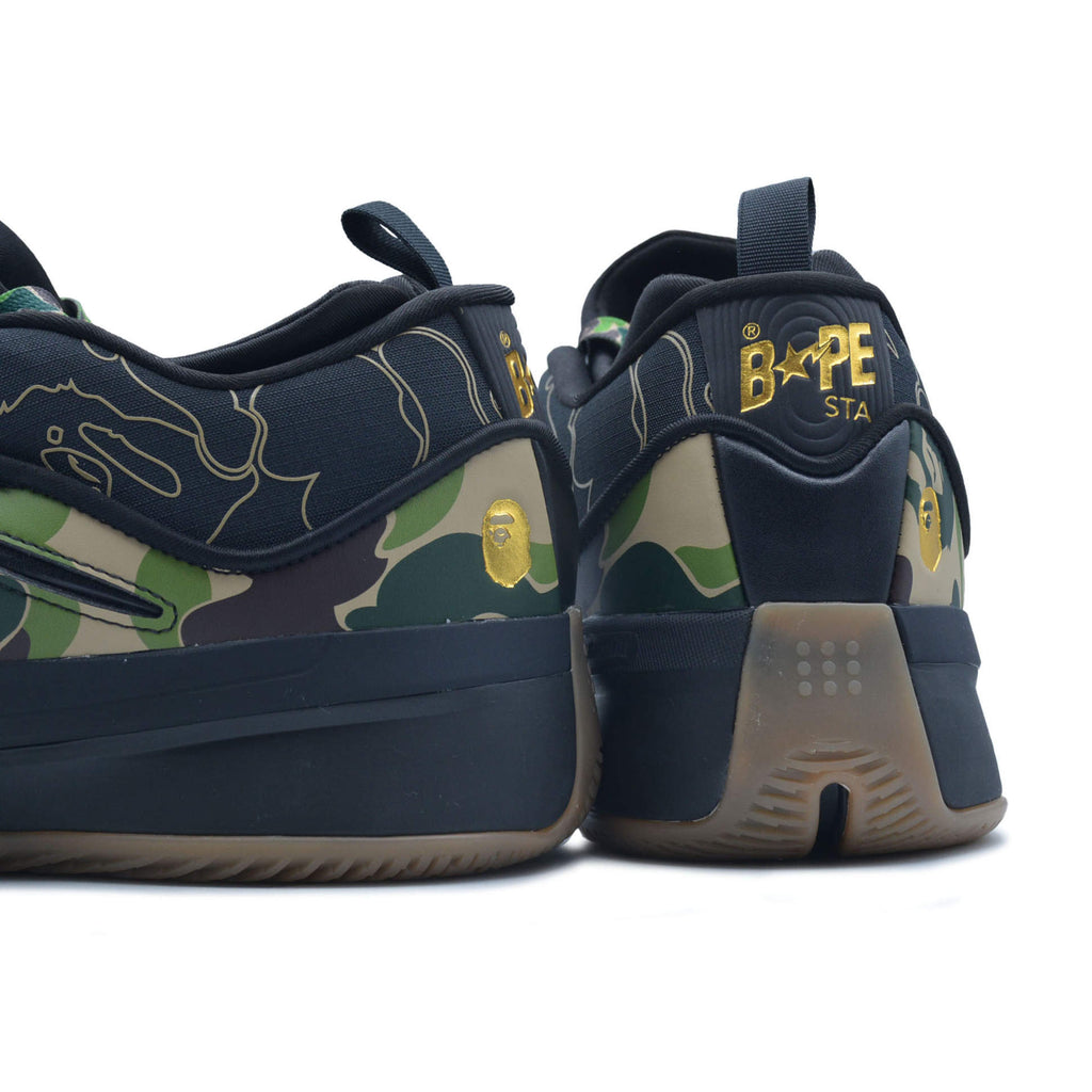 BAPE x Adidas Dame 9 "Camo" Men's Basketball Shoes 'Black/Green/Gold'