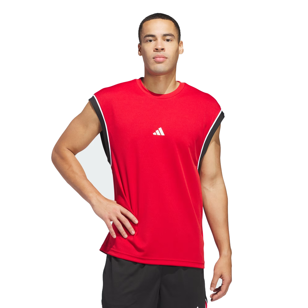 Adidas Basketball All-World Sleeveless Tank Top 'Red'