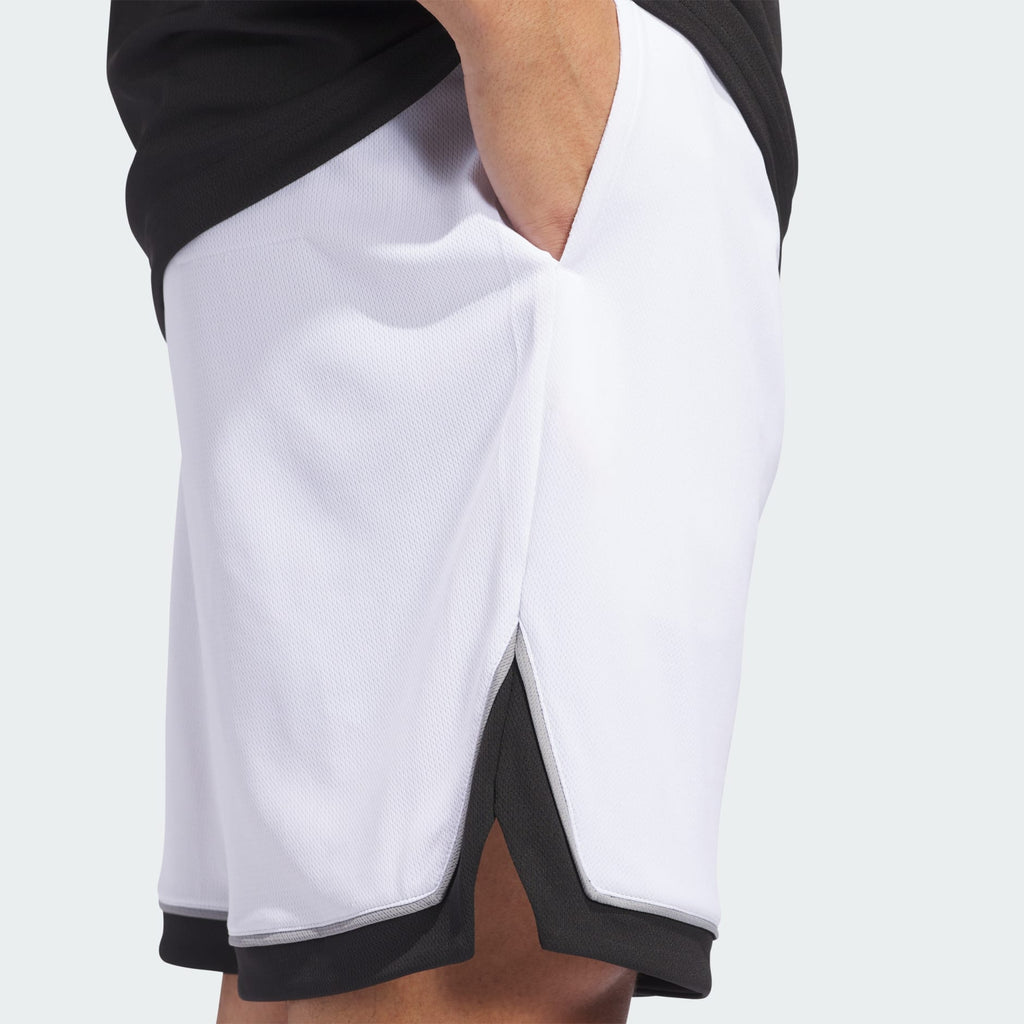 Adidas Basketball Shorts 'Badge of Sports - White'
