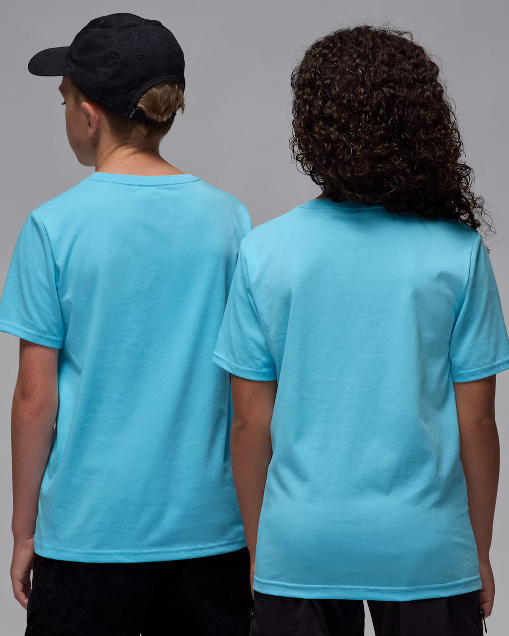 Jordan Dri-FIT Sport Big Kids' Core T-Shirt 'Blue Chill'