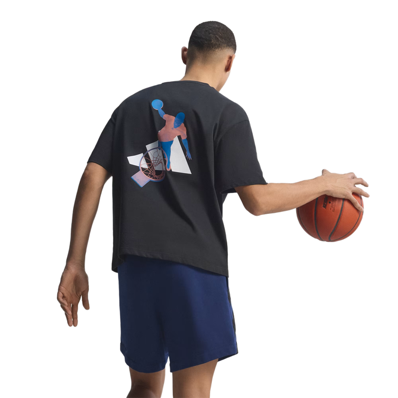 Adidas Anthony Edwards Photo Tee 'Black'
