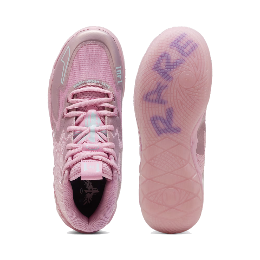 PUMA MB.01 "Iridescent" 'Lilac/Chiffon-Light Aqua'