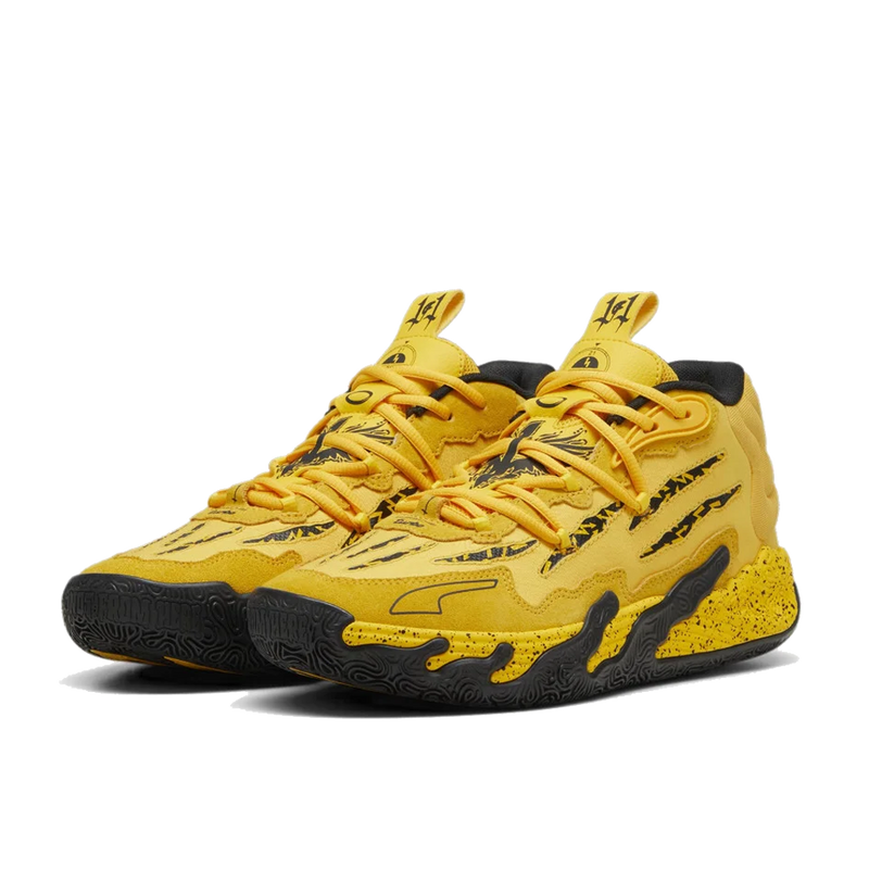 PUMA LaMelo Ball MB.03 "Porsche" Basketball Shoes 'Sport-Yellow/Black'