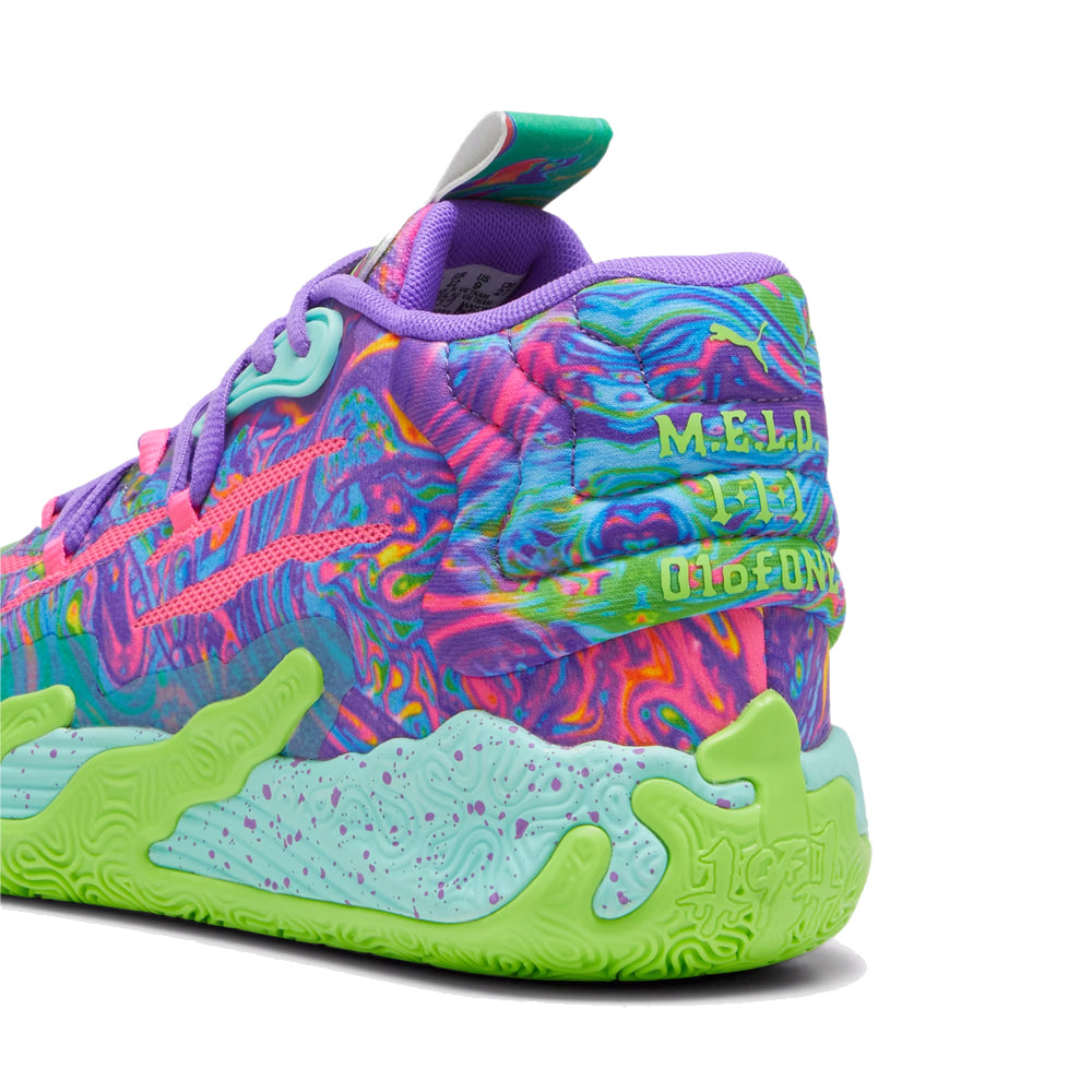 PUMA MB.03 "Be You" Basketball Shoes 'Purple Glimmer/Knockout Pink/Green Gecko'