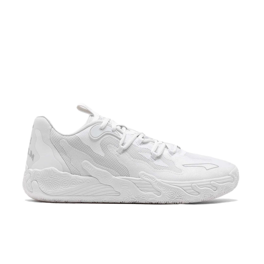 PUMA MB.03 Lo 3 "White" Basketball Shoes 'White/Grey Fog'