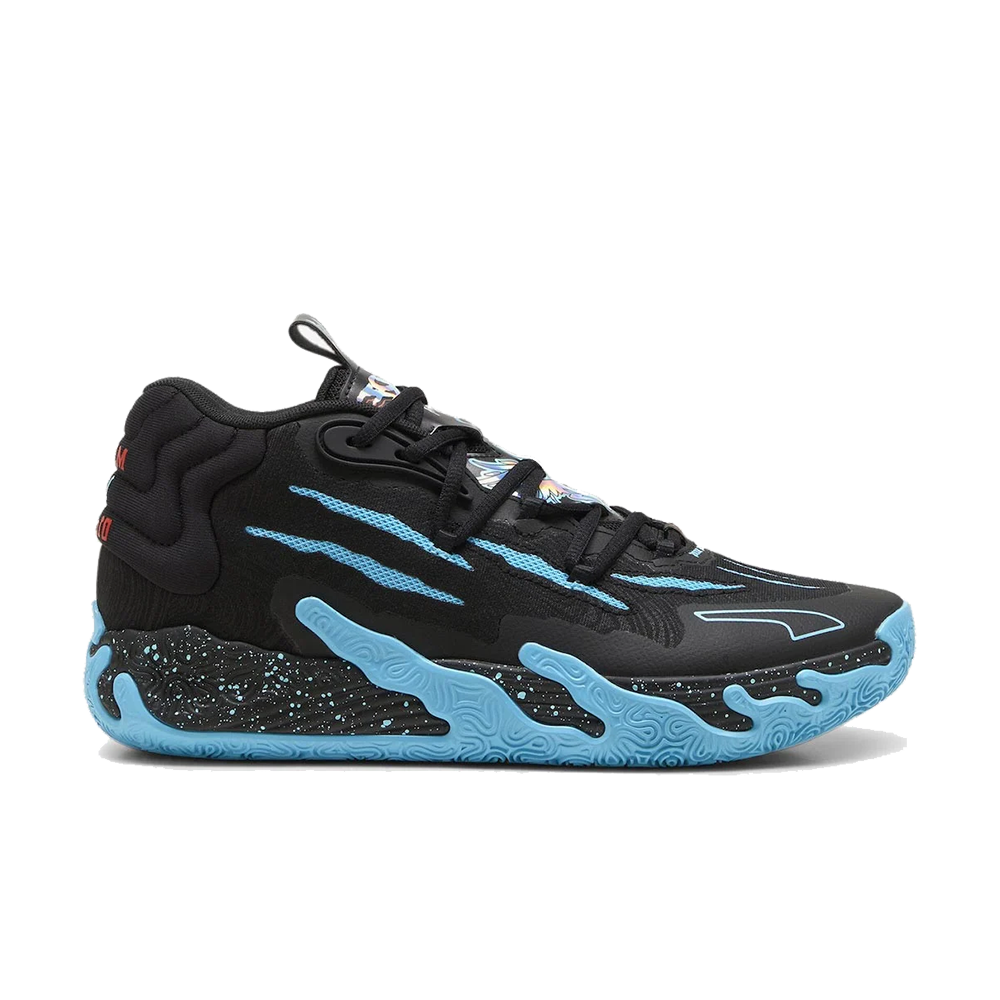 PUMA MB.03 "Blue Hive" Basketball Shoes 'Black-Bright Aqua'