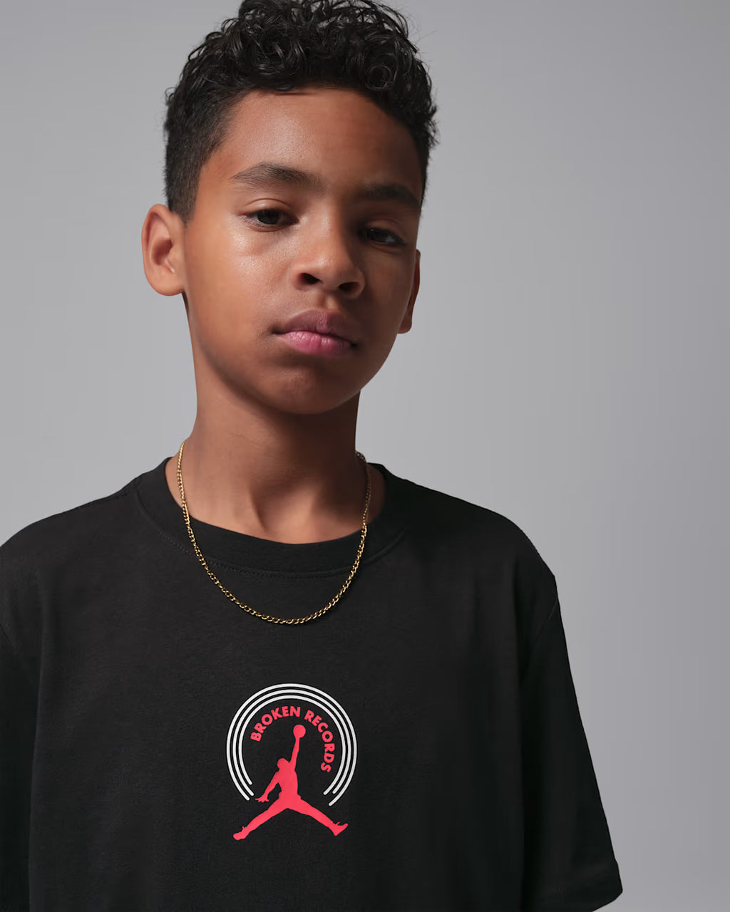 Jordan Big Kids' Broken Records T-Shirt