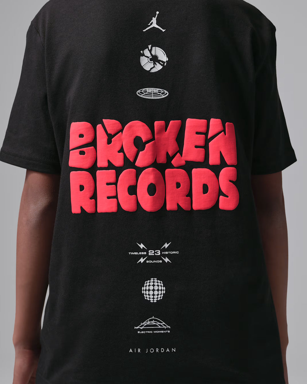 Jordan Big Kids' Broken Records T-Shirt