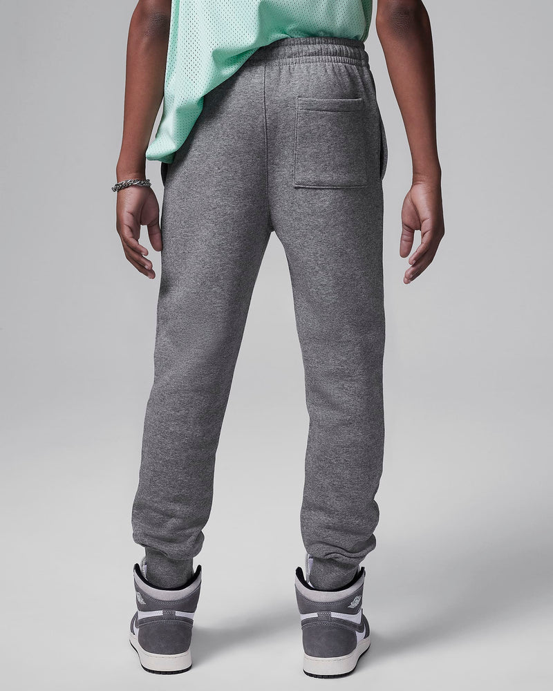 Jordan MJ Brooklyn Fleece Essentials Big Kids' Pants 'Carbon Heather'