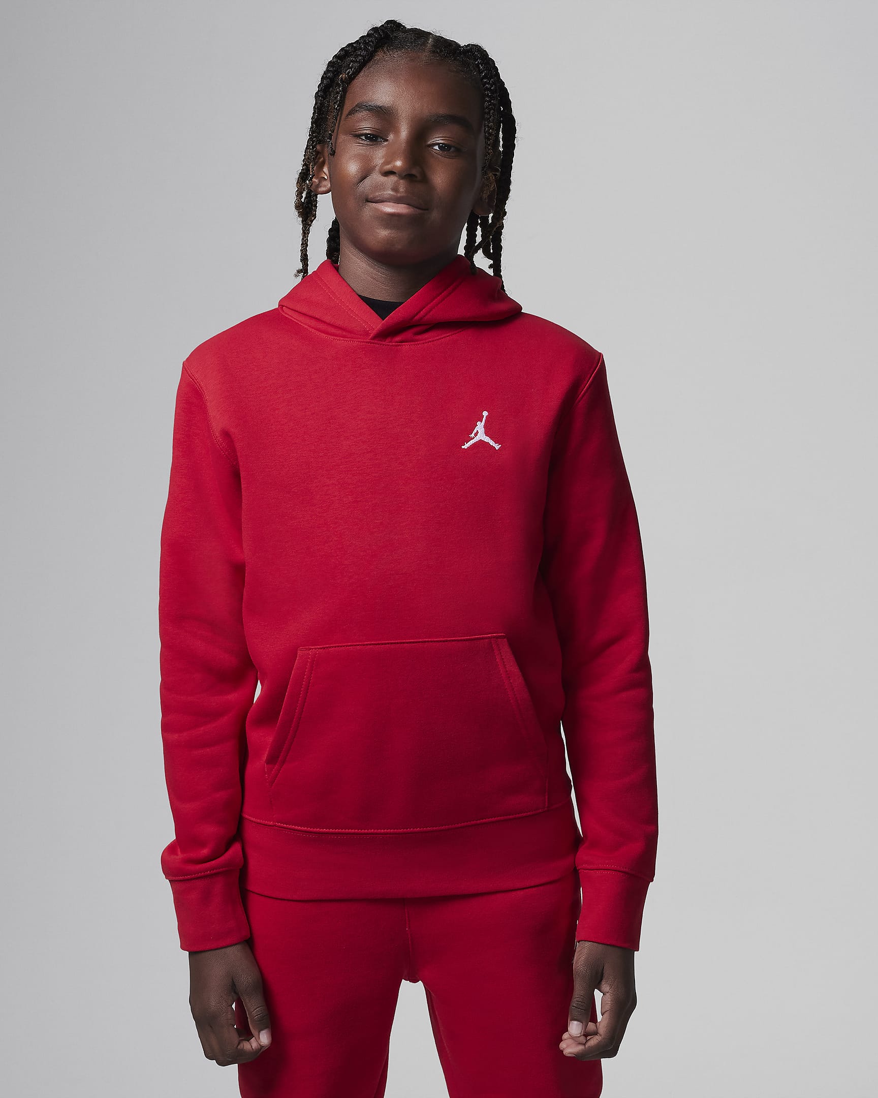 red jordan jogging suit