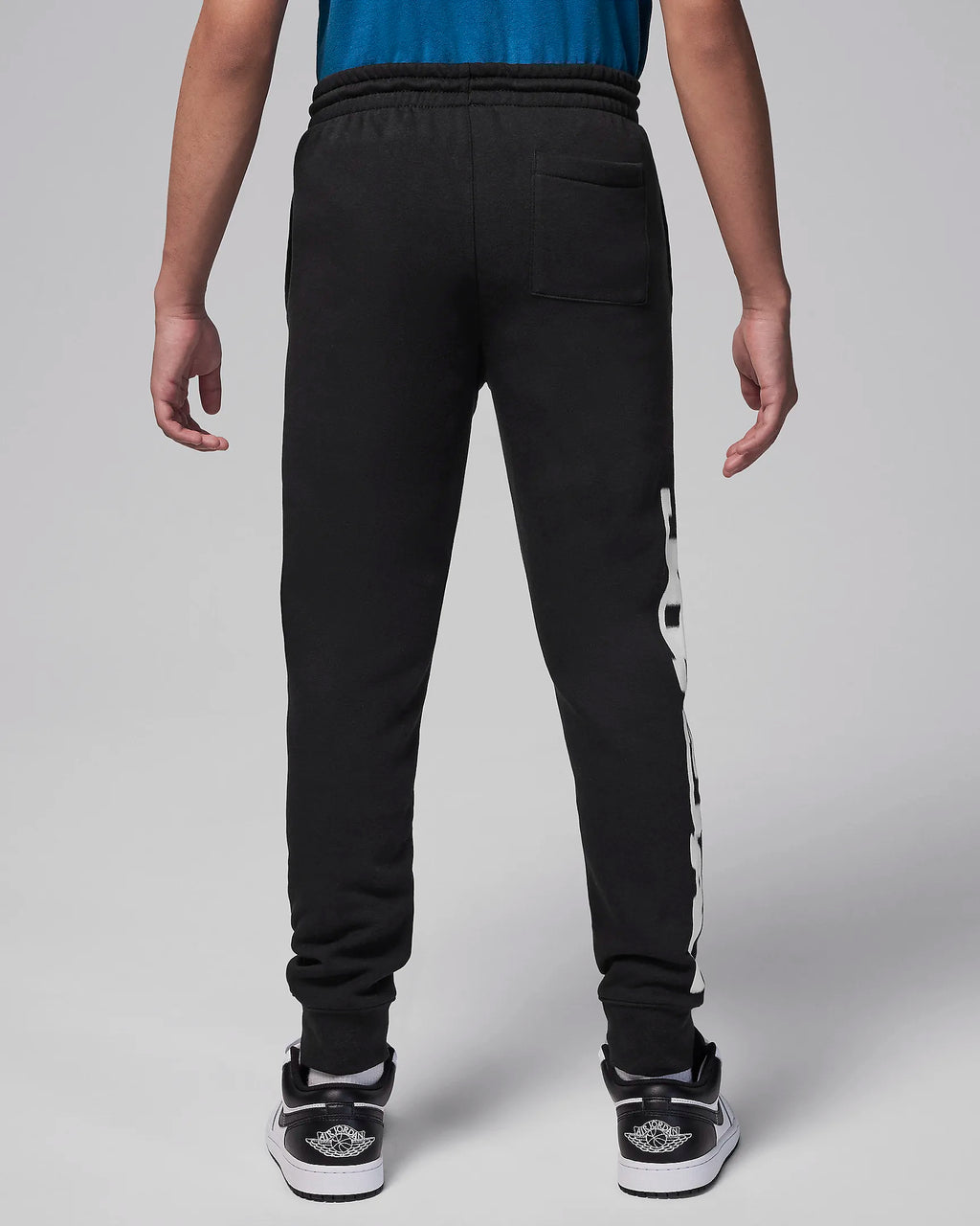 Jordan MJ Flight MVP Big Kids' Fleece Pants 'Black'