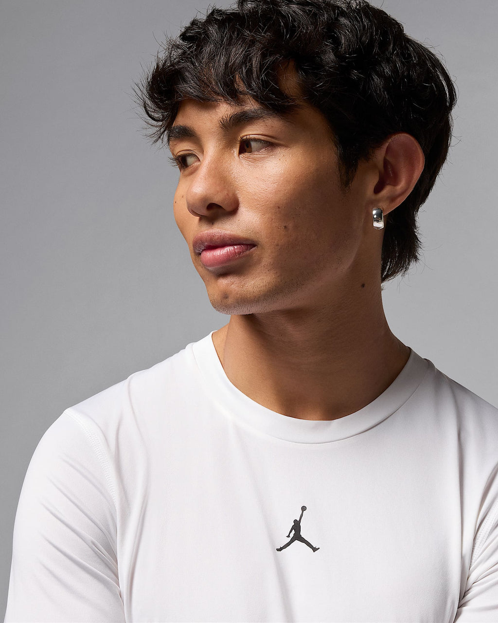Jordan Sport Men's Dri-FIT Long-Sleeve Base Layer Top 'White'