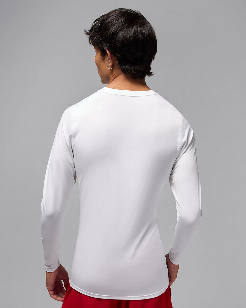 Jordan Sport Men's Dri-FIT Long-Sleeve Base Layer Top 'White'