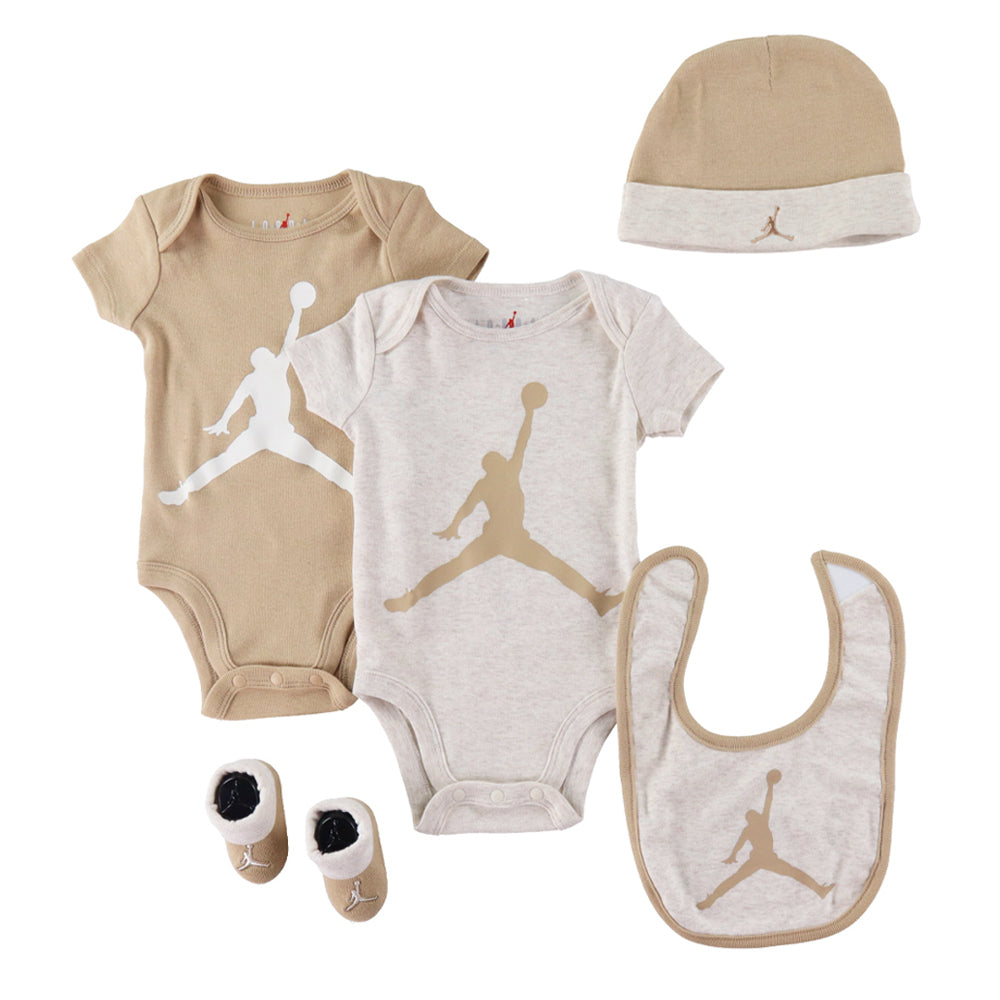 Jordan Core Set (5 Piece) Baby Set 'Hemp'