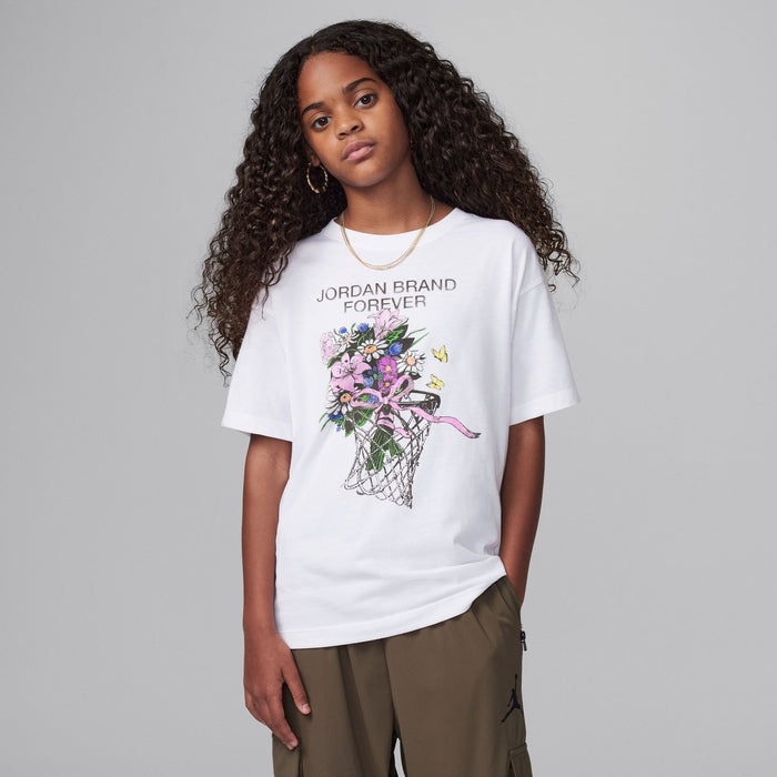 Jordan Big Kids' Jordan Brand Forever T-Shirt 'White'