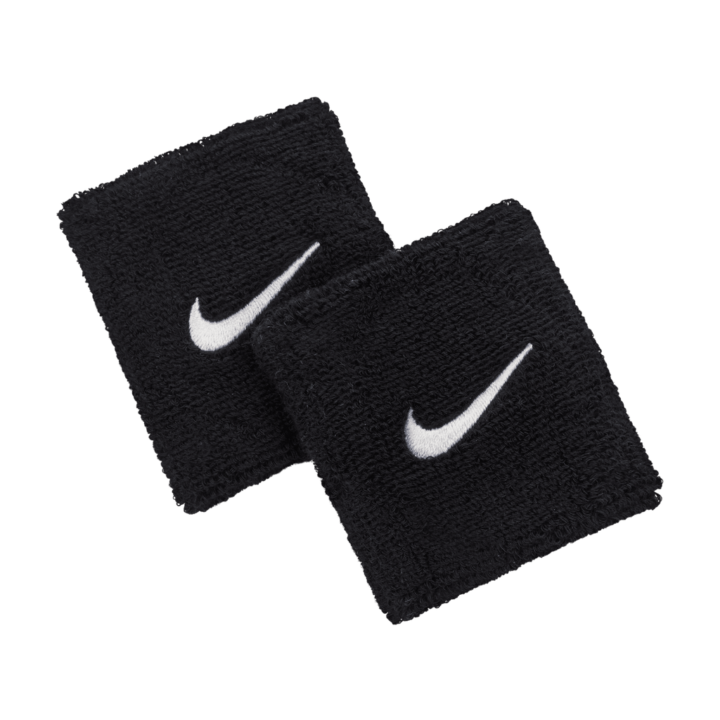 Nike Swoosh Classic Wristbands (2-Pack) 'Black/White'