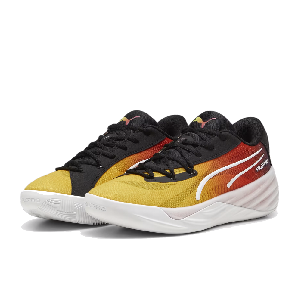 PUMA All-Pro Nitro "Showtime" 'Yellow Sizzle-Purple Glimmer'