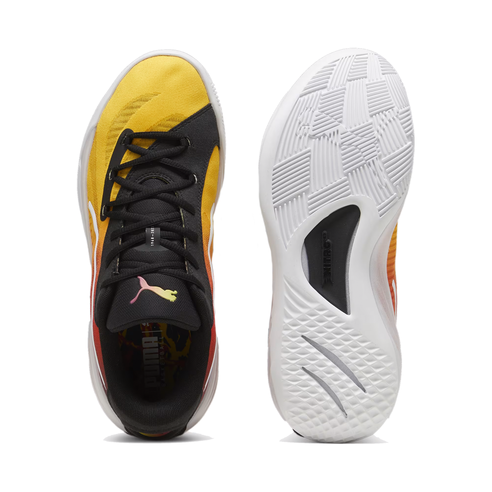 PUMA All-Pro Nitro "Showtime" 'Yellow Sizzle-Purple Glimmer'