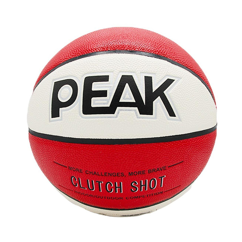Peak Clutch Basketball Size 6 'Red/White' baskeball