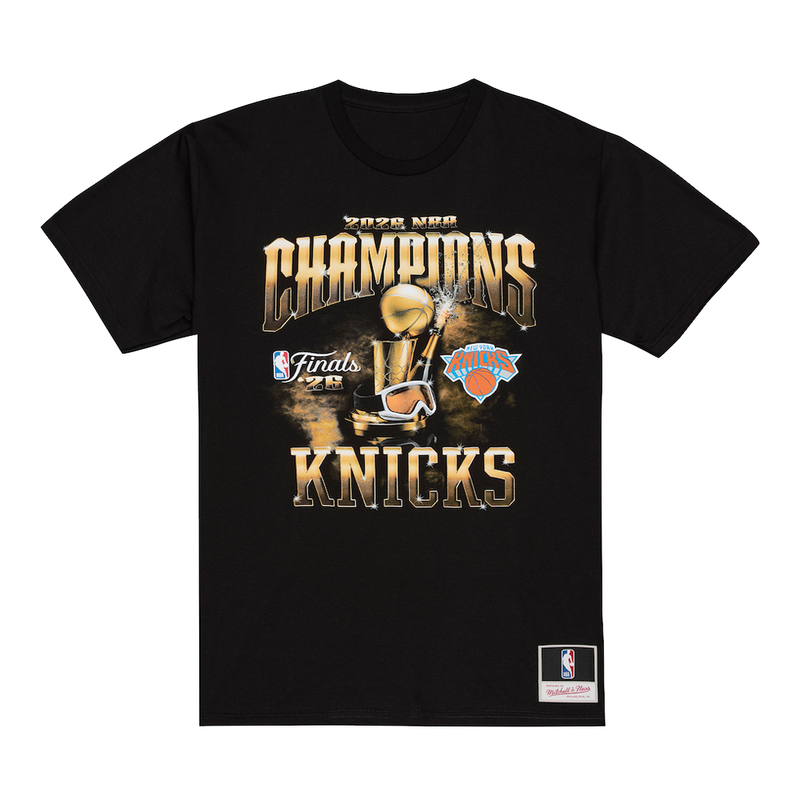 Mitchell & Ness New York Knicks 2026 NBA Finals Champions T-Shirt 'Black'